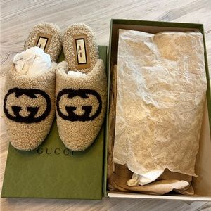 Authentic Men's Gucci Merinos GG Butterscotch Cocoa
